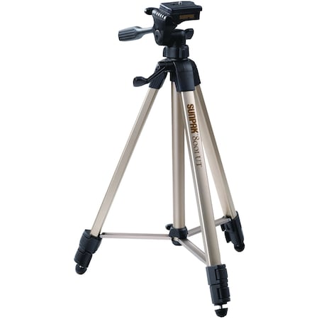 Sunpak Tripod with 3-Way Pan Head 8001UT, 60 in. Extended Height, 10-Pound Capacity 620-080